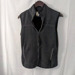 Old Navy Women's Grey Fleece Vest Size Medium